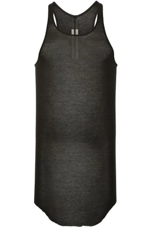 Rick Owens Basic fine-ribbed tank top