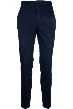CRUNA Cotton tapered trousers