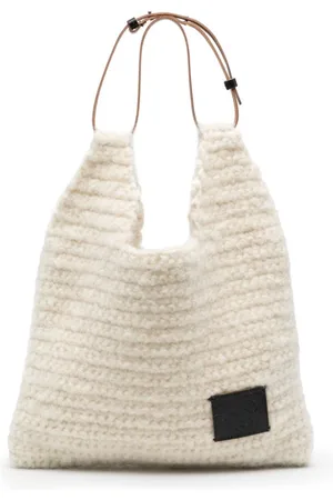 Plan C Logo-patch tote bag