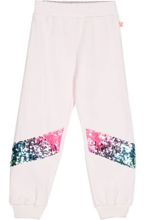 Billieblush Sequin-embellishment track pants
