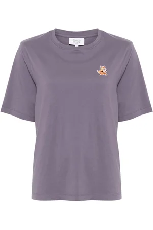 Maison Kitsuné Speedy fox patch T-shirt