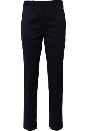 Helmut Lang Slim-fit wool trousers