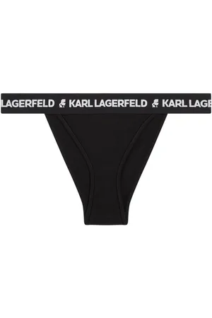 Karl Lagerfeld Logo-waistband Brazilian briefs
