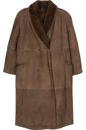 VALENTINO GARAVANI 1980s shearling coat