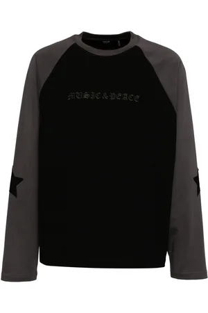 FIVE CM Slogan-embroidered T-shirt