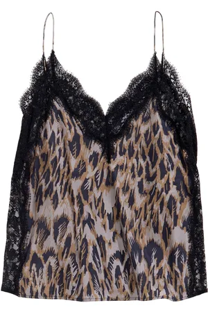 Bimba y Lola Plumancha-print top