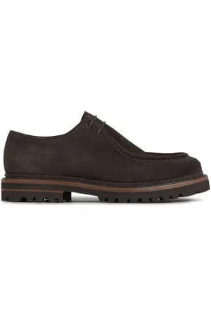 HENDERSON BARACCO Suede lace-up shoes