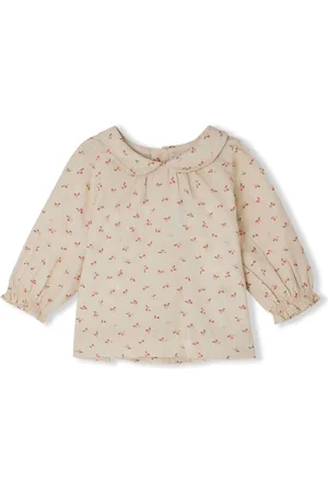 BONPOINT Tenvol cherry-print blouse