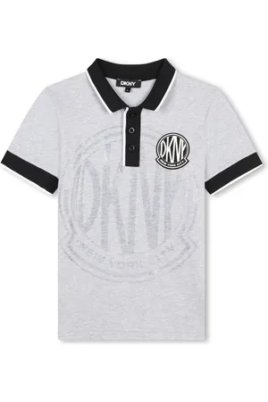 DKNY Logo-patch polo shirt