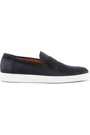 santoni Suede loafers