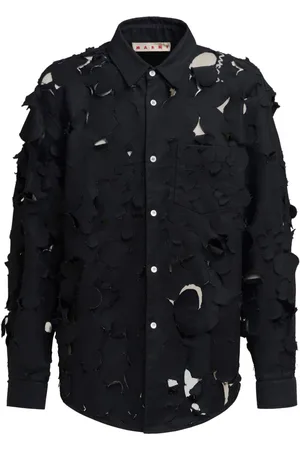 Marni Cut-out detailing shirt