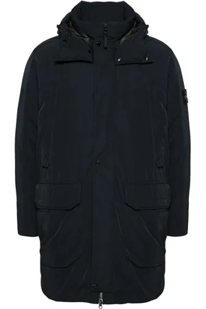 Stone Island Compass-badge hooded jacket