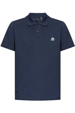 Moose Knuckles Logo-appliqué polo shirt