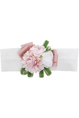 COLORICHIARI Floral-appliqué headband