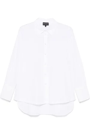 Emporio Armani Draped-detail shirt