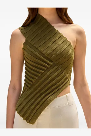 Cult Gaia Del knitted top