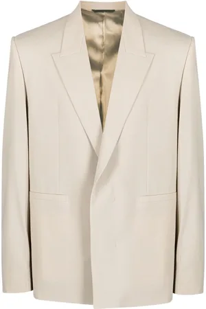Givenchy Overlap lapel oversized jacket