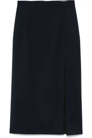 BARENA Side-slit skirt