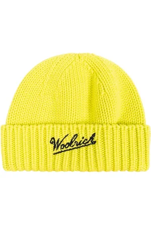 Woolrich Logo-intarsia beanie