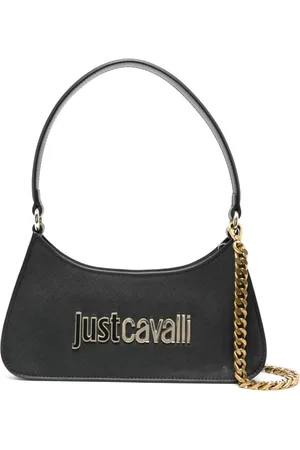Roberto Cavalli Logo-plaque shoulder bag