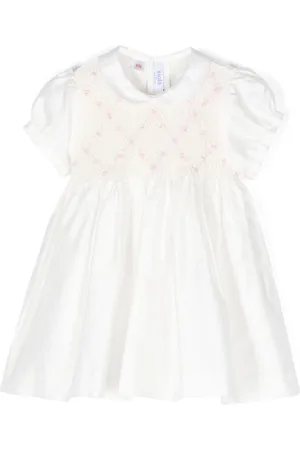 SIOLA Shirred-panel dress
