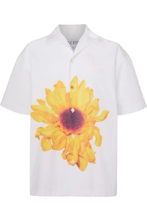 J.W.Anderson Floral-print cotton shirt