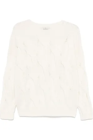 BRUNO MANETTI Cable-knit sweater