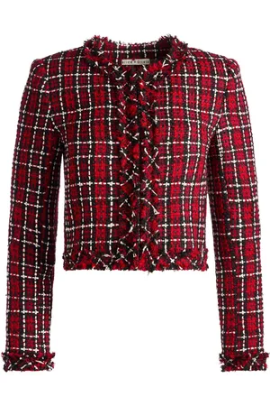 ALICE+OLIVIA Kidman cropped jacket