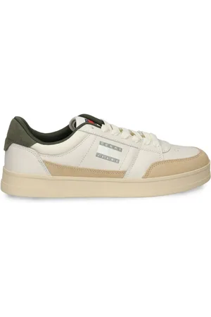 Tommy Hilfiger Tonal-logo leather trainers