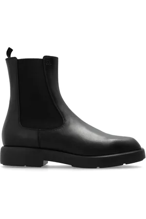 Emporio Armani Leather Chelsea boots