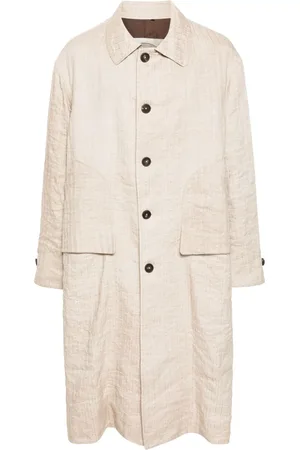 ZIGGY CHEN Single-breasted long coat