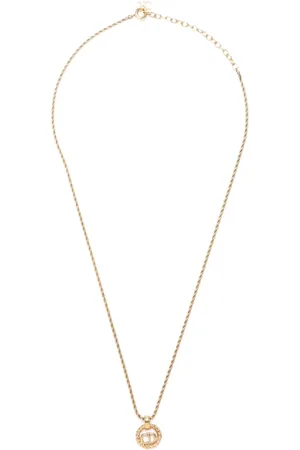 Dior CD pendant necklace