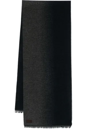 CANALI Gradient-effect scarf