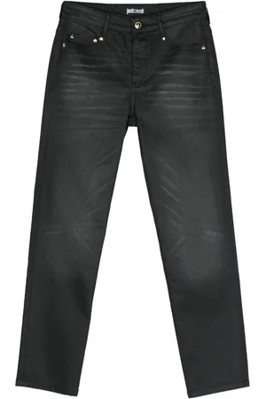 Roberto Cavalli Coated skinny jeans