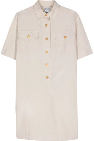 Céline 1980s cotton dress