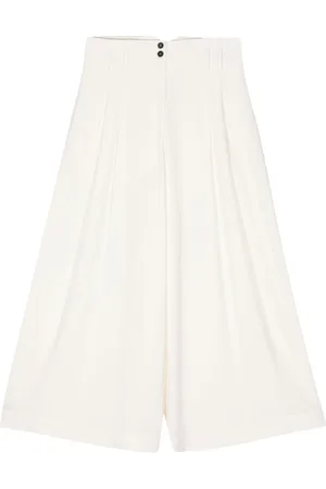 ISABEL BENENATO High-waisted wool trousers