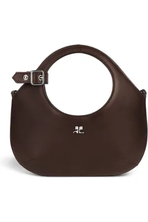 Courrèges Mini Holy leather tote bag