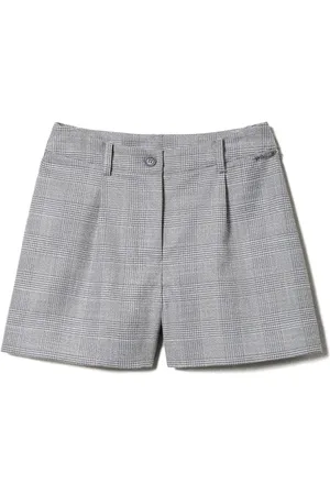 Twin-Set Plaid shorts