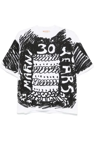 Marni Abstract-print T-shirt