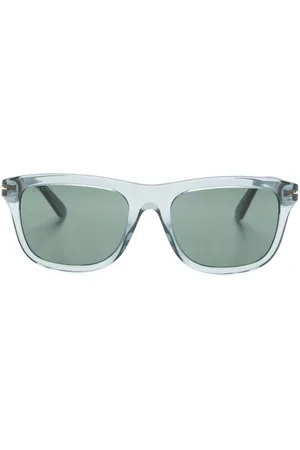 Gucci Logo-print square-frame sunglasses