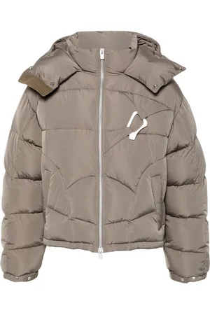 HELIOT EMIL Abstract puffer jacket