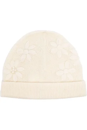 Onefifteen Floral-embroidered knit beanie