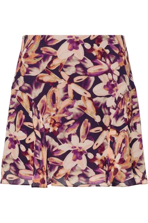 Patrizia Pepe Floral georgette mini skirt