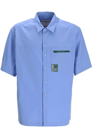 Moschino Appliqué cotton shirt