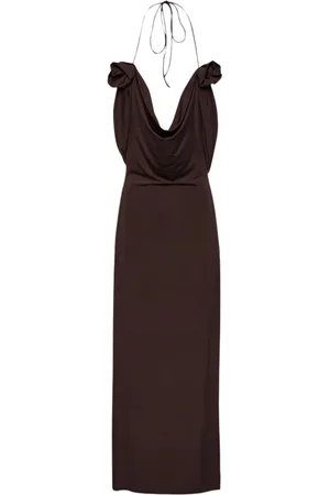 MAGDA BUTRYM Cowl-neck dress