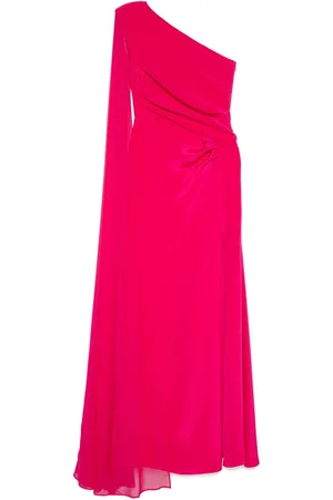 Roland Mouret Asymmetric silk gown