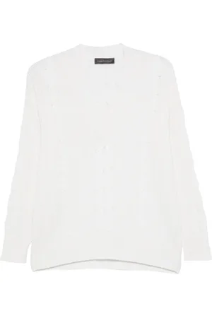 LORENA ANTONIAZZI Cable-knit sweater