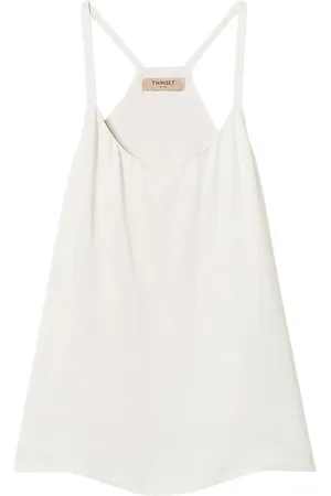 Twin-Set Satin-finish top