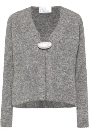 GIUSEPPE DI MORABITO Crystal-embellished cardigan