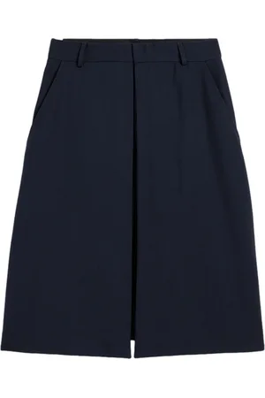 Ami Wide-leg panelled shorts
